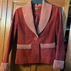 ELVIS Electrict Girls  Jeweled Jacket Mix Media So Cute! 🤩